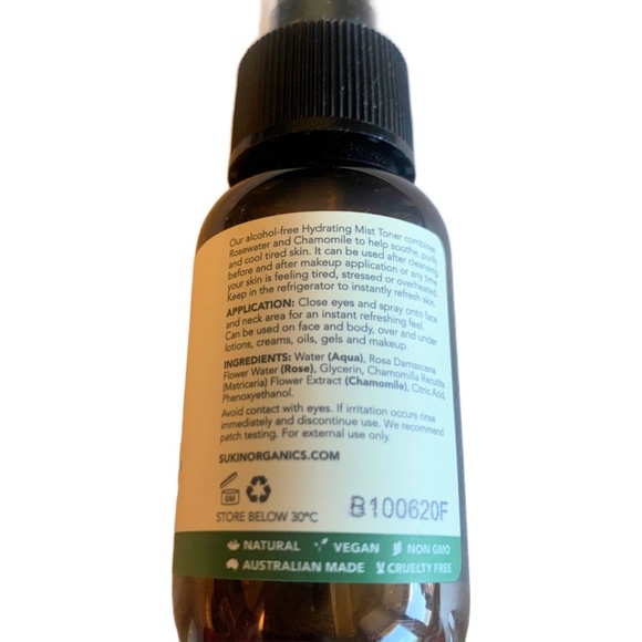 Sukin Original Hydrating Mist Toner 50ml Chamomile & Rose NEW - Picture 6 of 7